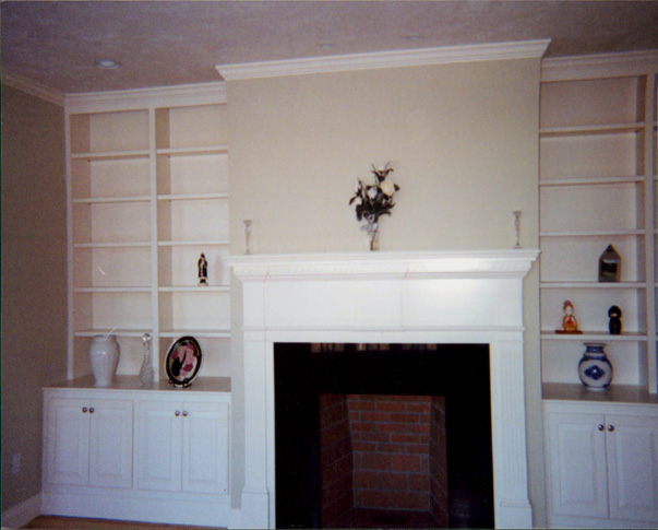 Trends Celebrity Style Fireplace Mantels With Bookshelves