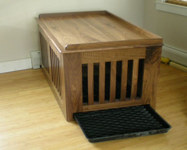 Dog Crate with removeable Tray