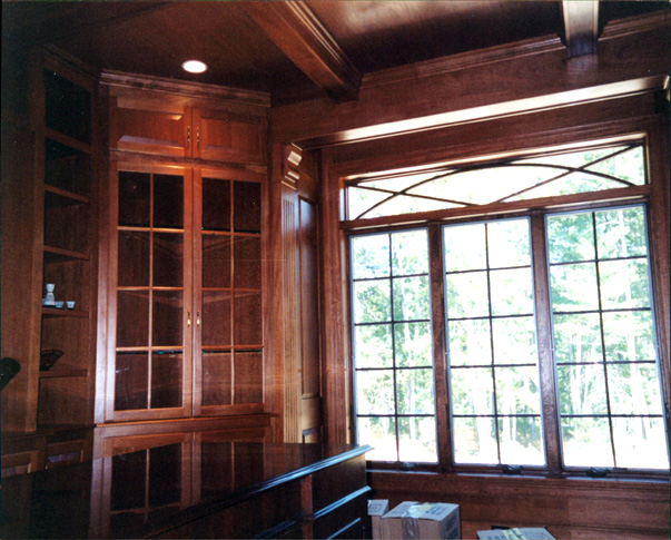 Treehouse Woodworking - Custom Design - Columns - Built-In Bookcases