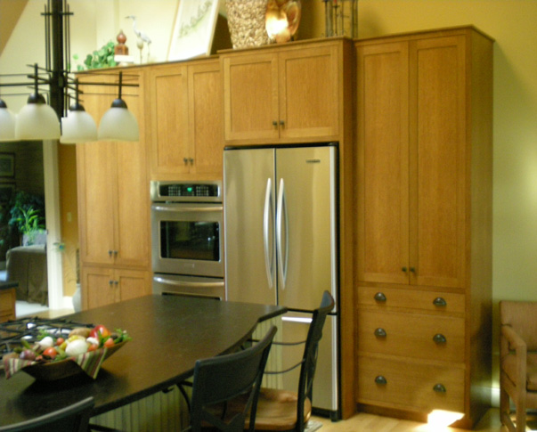 Treehouse Woodworking flat_panel_pantry_cabinets_quarter_sawn_white_oak